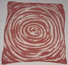 Vintage 1960  s Vera Neumann Scarf Ladybug Red White Abstract Spiral Square