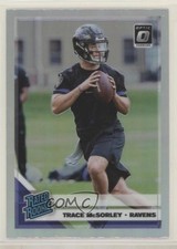 2019 Panini Donruss Optic Rated Rookie Holo Prizm Trace McSorley #196 0a3