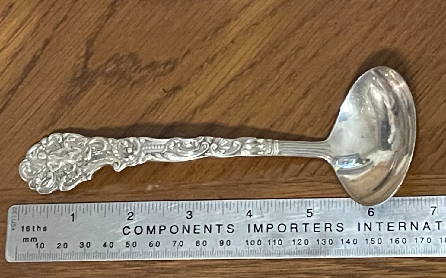 GORHAM Sterling Cupid 'Versaille' Sauce Ladle 77g