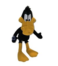 Vintage DAFFY DUCK Plush Looney Toons 16  Poseable Applause Stuffed Animal