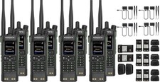 US 8X BAOFENG DM32 DMR Walkie Talkie Digital Simulation GPS APRS Air Band Radio