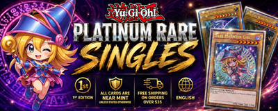 Yu-Gi-Oh Platinum Secret Rare Singles Assorted 1st Edition English Cards NM