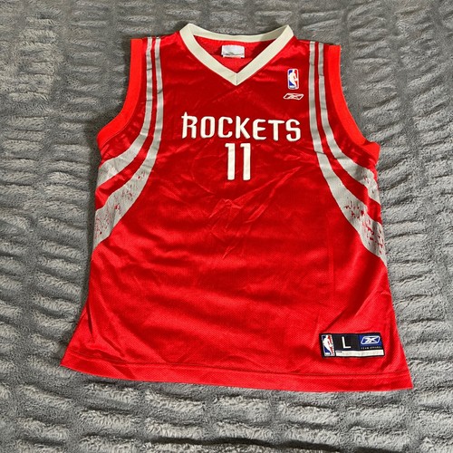 Reebok Houston Rockets Yao Ming 11 NBA Jersey Red Kids Large 14-16 AP729