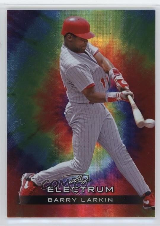 2024 Leaf Electrum Tie-Dye Silver Board 64/75 Barry Larkin #5 HOF w1s