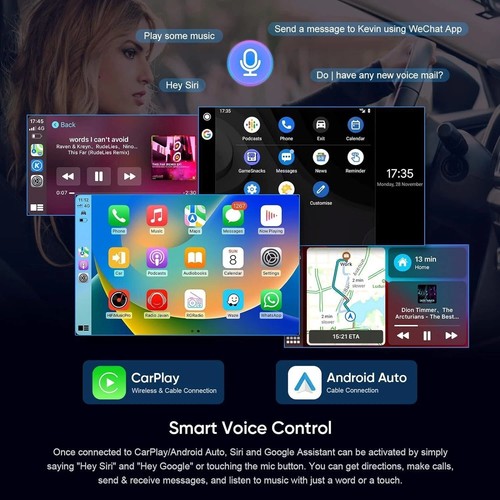 4+64G For Jeep Liberty 2008-2012 Carplay Android Car Stereo Radio GPS Head Unit - Picture 9 of 19