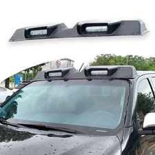 Top Lamp Roof Light Bar W/Led DRL Light Bar Fits For Hilux Revo 2015-2018
