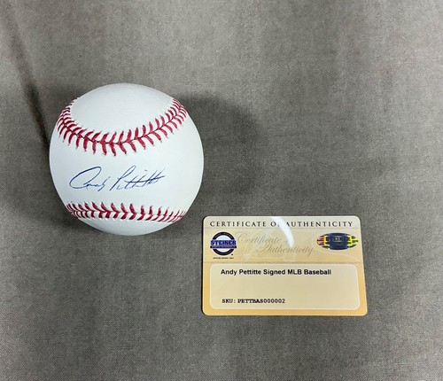 Andy Pettitte New York Yankees Autographed Baseball Steiner Sports COA