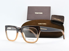 Occhiali Tom Ford TF5216 050 48-19 145 acetato marrone bicolore lucido custod...