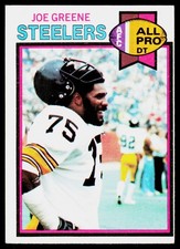 Joe Greene, 1979 Topps, #65, Pittsburgh Steelers,