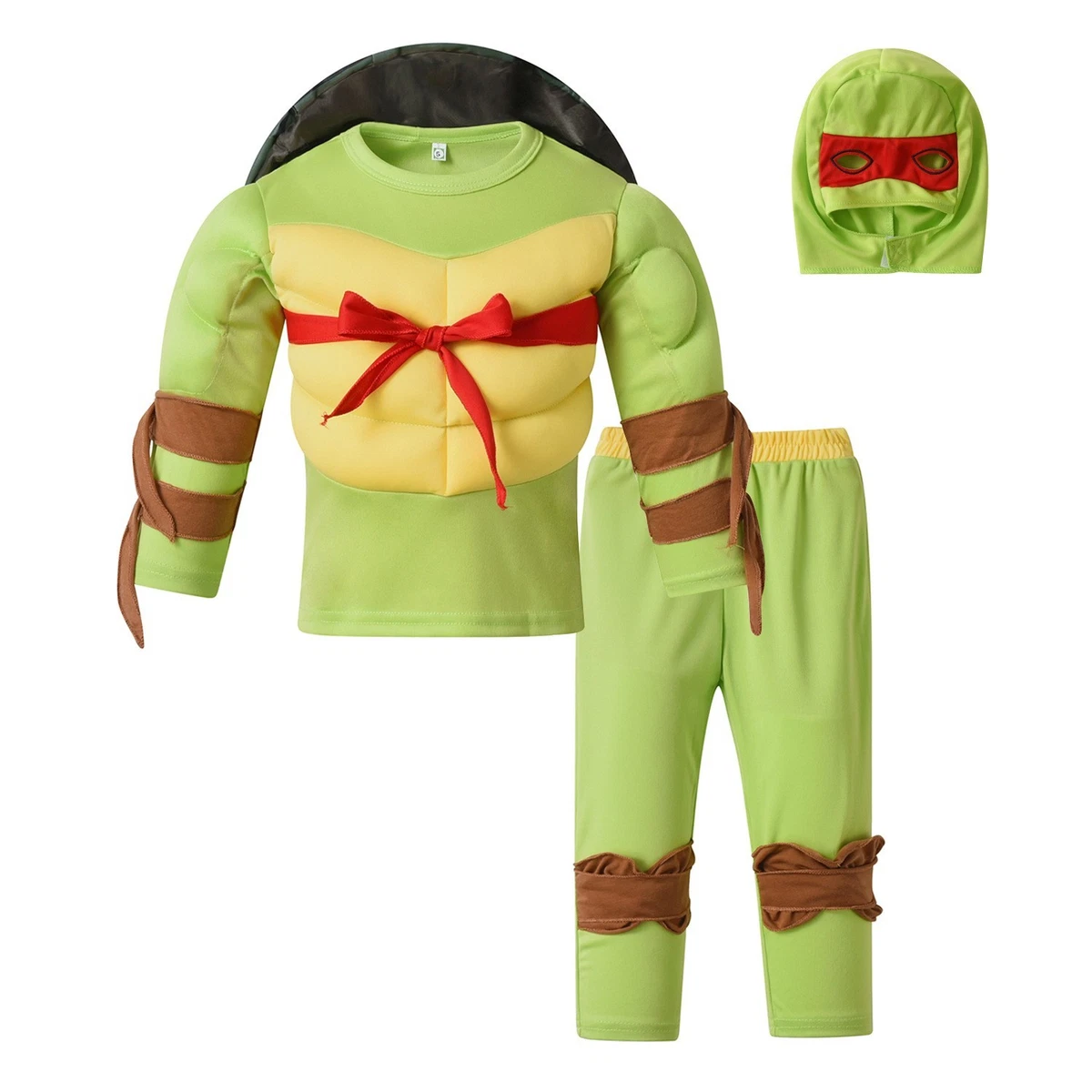 Rubies Costume Tartaruga Ninja Michelangelo Per Ragazzi - Taglia L (12-14 Anni) Con Tuta E Guscio