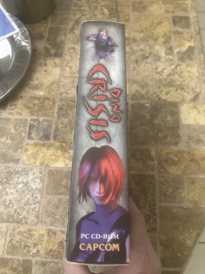 Dino Crisis Capcom PC Big Box Factory Sealed Vintage 2000 Rare Gem 0 on VGA - Image 2 of 4