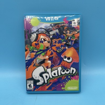Splatoon Nintendo Wii U Game 2015 CIB with Manual