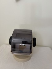 Vintage Rolodex NSW-24C Rotary Card File Beige Smoked Cover A-Z Index Tabs