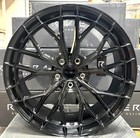 4 x 20 AUDI Q5  SQ5 2008 2026 RIVIERA RF22 FLOW FORMED GLOSS BLACK 85J ALLOYS