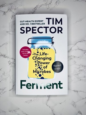Tim Spector Ferment (Hardback) Signed Book First Edition & Print 