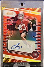 2024 Panini Absolute - Rookies Jacob Cowing #191 Spectrum Red 7/100 (AU, RC)