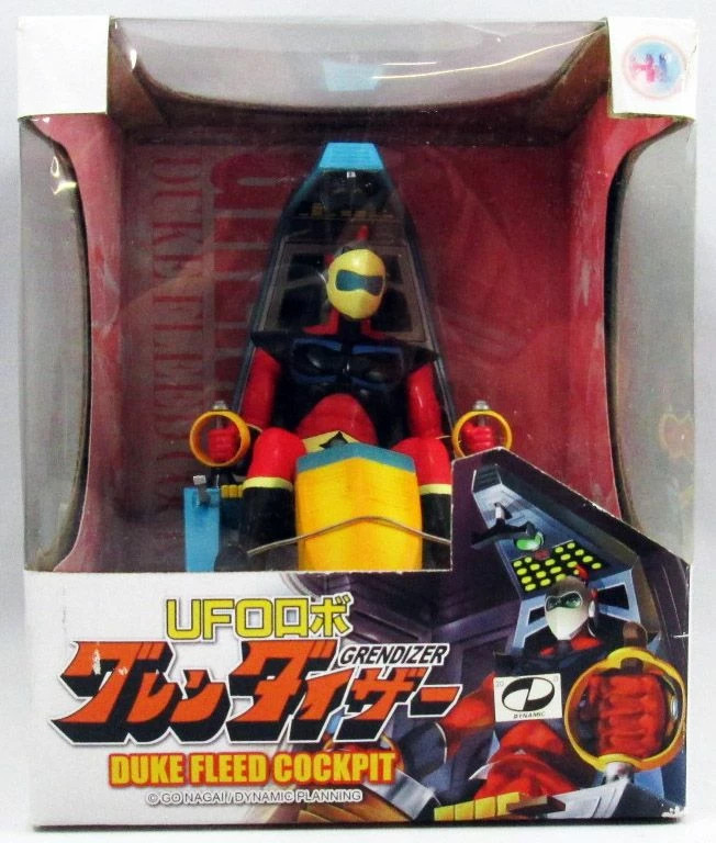 Figurine Actarus Duke Fleed Cockpit par High Dream, édition de collection Goldorak finitions premium