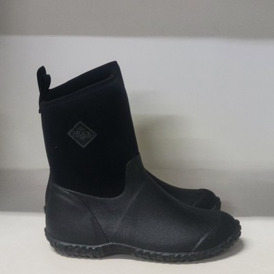 Muck Black Muckster II Mid Boot Black Womens Size 9M