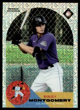 2022 Bowman Chrome Ascensions MOJO Refractor Benny Montgomery Colorado Rockies