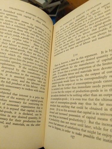 Hayek Collectivist Economic Planning 1935 first edition (rebound) - 第 8/10 張圖片