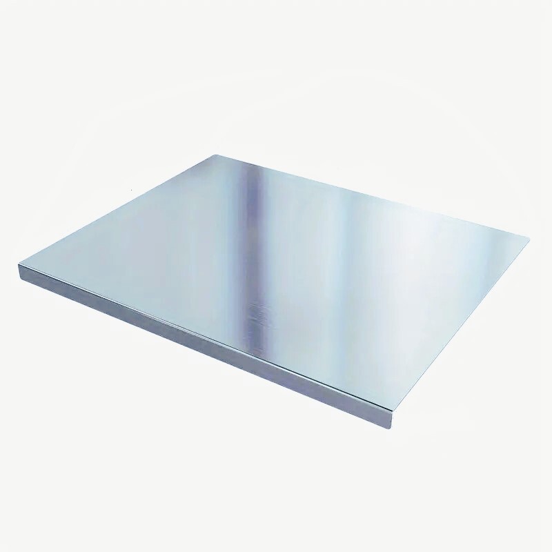 Professionelles Schneidebrett Aus Edelstahl – 60x55x3 Cm, Lebensmittelecht AISI 304, Rutschfest, Made In Italy