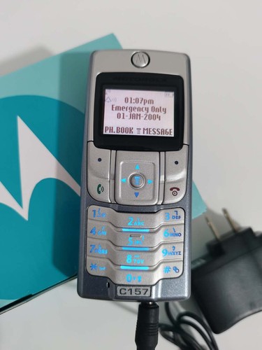 Original Motorola C157 GSM, GPRS 3G Fully Working Keyboard Phone Unlocked - 第 1/13 張圖片