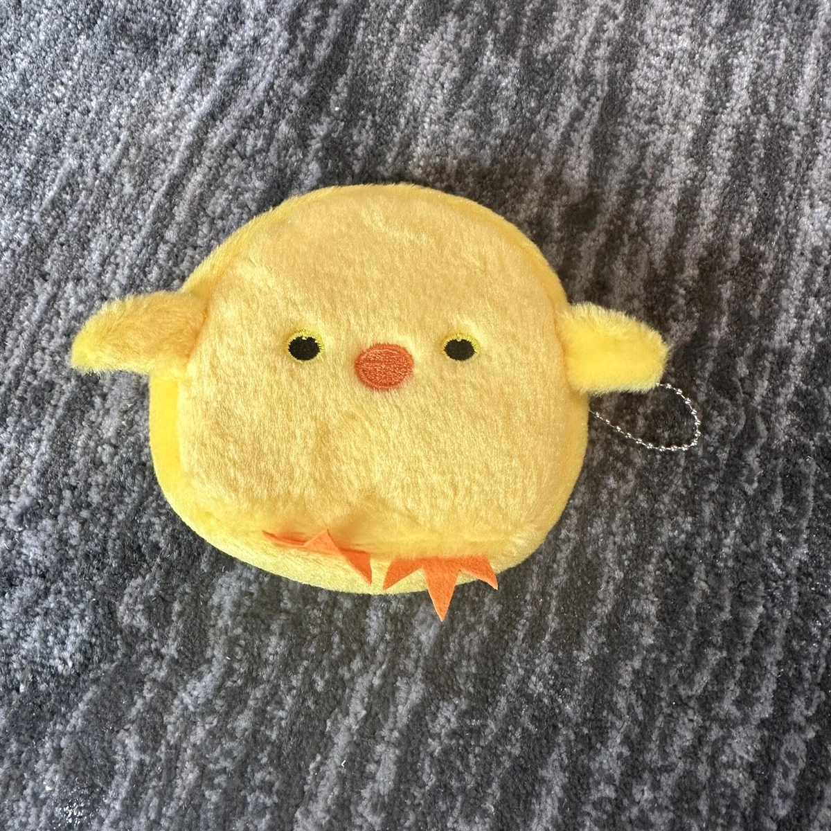 Lovely Small Yellow Chicken Purse Chick Shape Change Purse Coin