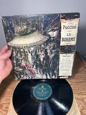 Puccini La Boheme Fausto Cleva Metropolitan Opera Orchestra