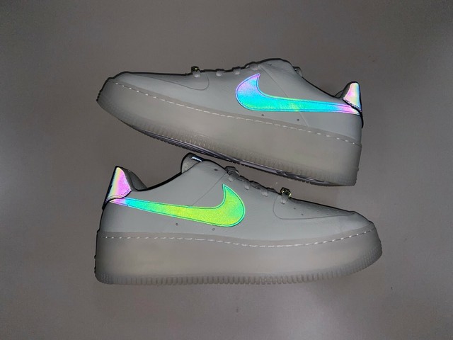 Women's shoes Nike W Air Force 1 Sage Low LX Spruce Aura/ Blank-White