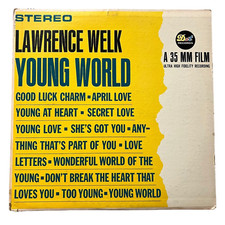 Lawrence Welk Young World Vinyl LP Dot Records Easy Listening