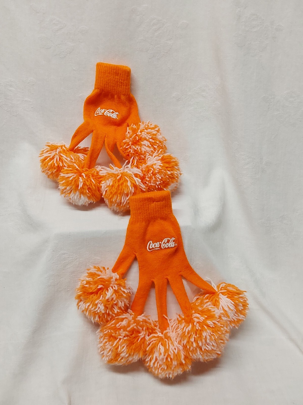 Funky Orange Gloves - image 1