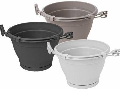 5 Sottobicchieri In Plastica Per Vasi, 30 Cm Di Diametro, Nero, Per Piante Da Interno/Esterno