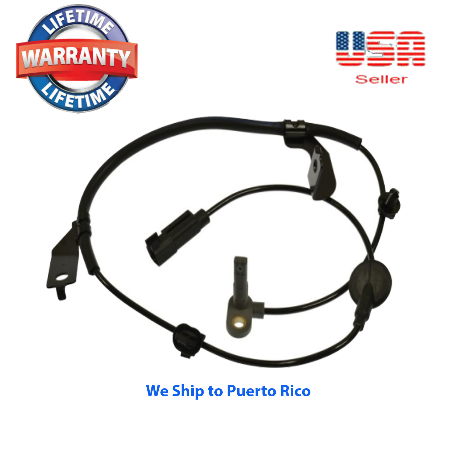 4 sensores de velocidad ABS delantero, trasero, izquierdo derecho para