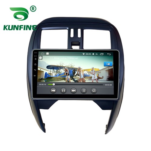 Android car stereo for NISSAN MARCH/MICRA 2015 GPS Navigation Radio Bluetooth FM - Picture 1 of 12