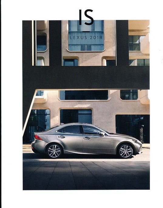 2018 Lexus IS IS300 IS350 F Sport 46-page Original Car Sales