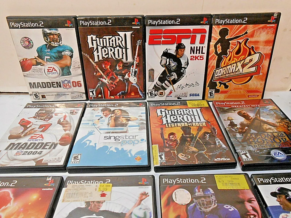 12 Games Playstation 2 (PS2) Collection - Excellent Condition With