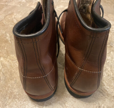 Red Wing 9016 Beckman Round Toe Ankle Boots Featherstone Brown