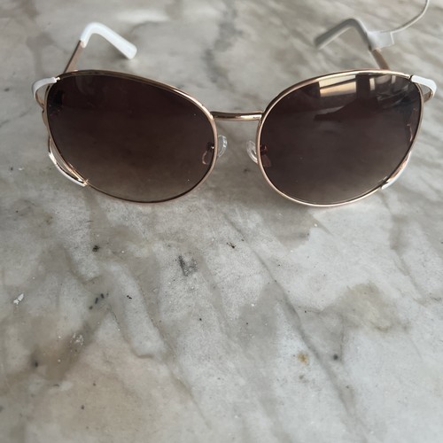 Nanette Lepore NN128 Rosegold/White Sunglasses NWT - Picture 7 of 12