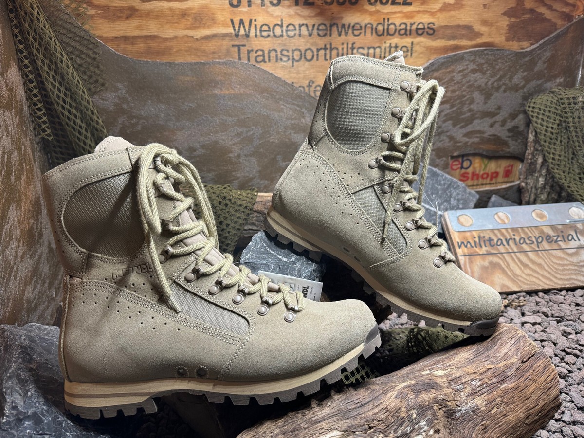 Meindl Bundeswehr Stiefel Pflege NL Armee Meindl Desert Combat