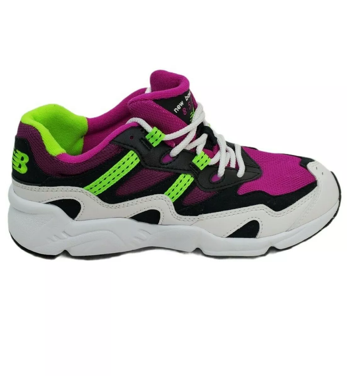 New Balance Absorb Neon Yellow and Purple Size 8 very nice eBay