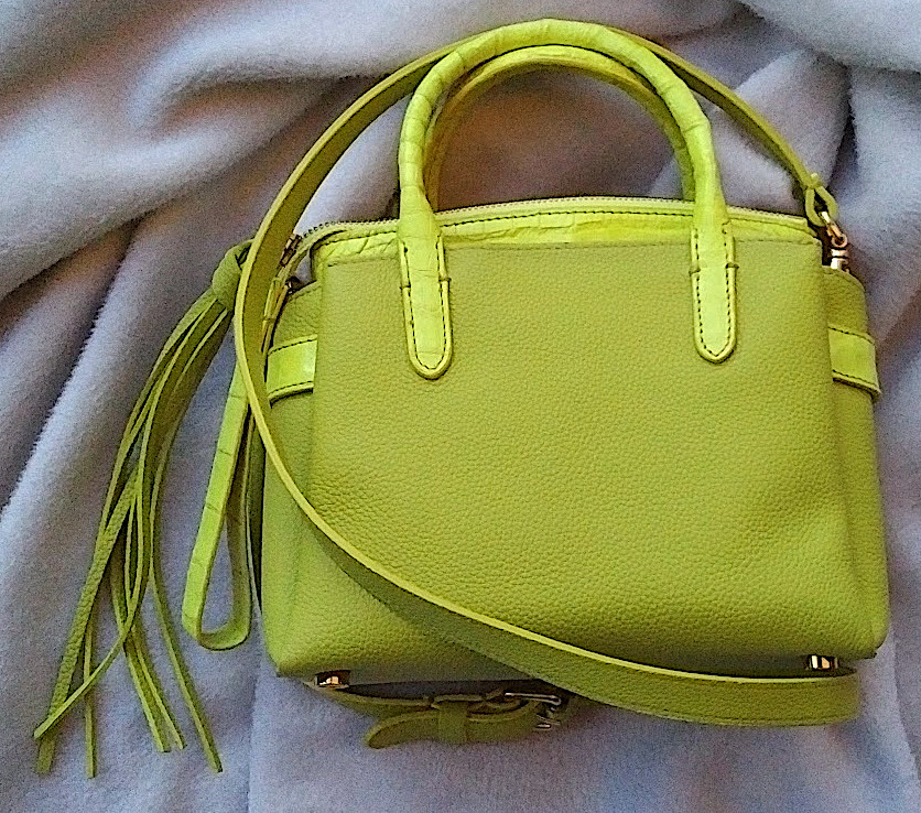 Bag Nancy Gonzalez mini leather python green cros… - image 6