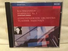 Rachmaninov Symphony 3 Symphonic Dances Ashkenazy Concertgebouw Decca