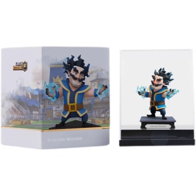 NEW COC Clash of Clans Electro Wizard Figure Official Version 12cm