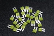 25 PK ATR 20 AMP FUSE FUSES BLADE CIRCUIT EATON BUSSMANN MICRO 2 LEG ATR20