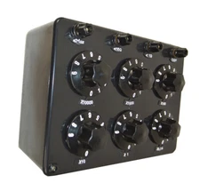 ZX21 Precision Variable Decade Resistor Teaching Resistance Box 0.1~99.9999 kΩ