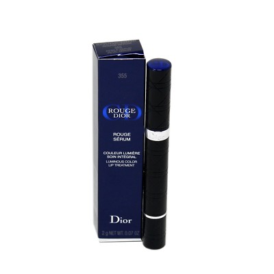 ROUGE DIOR ROUGE SERUM LUMINOUS COLOR LIP TREATMENT SHADE#355- 2G/0.07 OZ. (D)