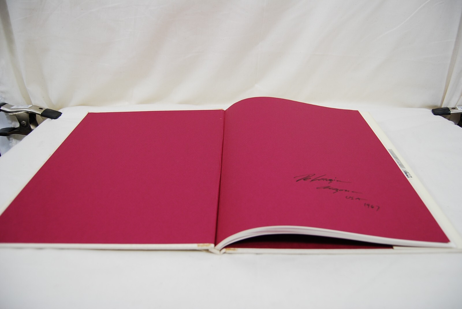 Signed TED DE GRAZIA 1967 AH HA TORO Book