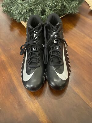 Nike Alpha Menace Varsity Mid Football Cleats Black 880137 001