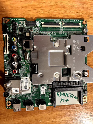 EAX67872805 - EBT65361703 - LG MAIN BOARD FOR 43UK6200PLA TV - SCREEN LC430DGJ