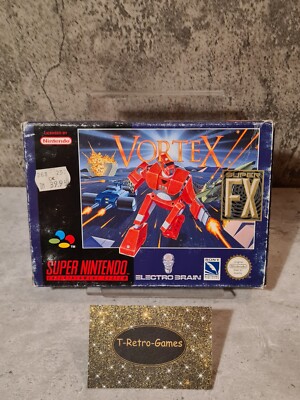 SNES Super Nintendo Vortex mit OVP und Anleitung EUR